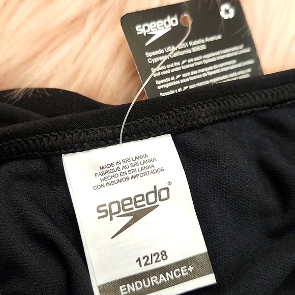 BRAND NEW SPEEDO ENDURANCE JUNIOR GIRL'S SOLID ONE PIECE SWIMSUIT-28 - Picture 5 of 8